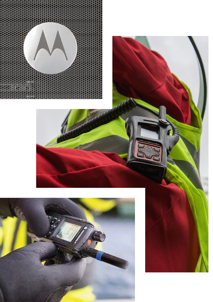 DMR and MOTOTRBO Two-way Radios Systems with complete flexibility using high-quality products supplied by Motorola Solutions