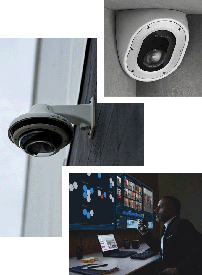 Video Security Solutions including Artificial Intelligence from Avigilon